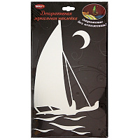 Наклейка 20X30 см, декор зеркало Water craft