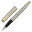 Ручка перьевая PARKER "Jotter Core Stainless Steel GT", ежедневник А5