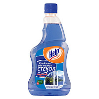 Средство для мытья стекол Help Свежий озон, усиленная формула, (запаска), 500 мл