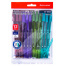 Ручки шариковые BRAUBERG X-30 COLOR MIX, КОМПЛЕКТ 12 ШТ., СИНИЕ, пишущий узел 1