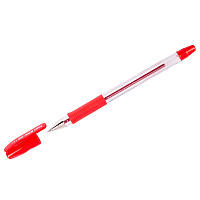 Ручка шариковая "BPS", красная, 0,7мм, грип: BPS-GP-F-R штр.:  4902505142772