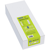 Пружины пластик D=10 мм OfficeSpace белый 100шт.: PC7003 штр.:  4680211050030
