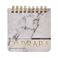 "POCKET JOURNAL" 90 х 90 ММ, 60 Л, НА ГРЕБНЕ "КАРРАРА"