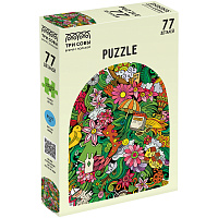 Пазл 77 эл. ТРИ СОВЫ "Занимательный коллаж"