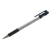 Ручка шариковая "BPS", черная, 0,5мм, грип: BPS-GP-EF-B штр.:  4902505160448