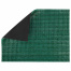 Коврик придверный 45х60 см, ЗЕЛЕНЫЙ пластиковый грязезащитный, толщина 10 мм,