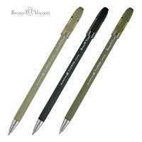 РУЧКА "FirstWrite. Verde" ШАРИКОВАЯ 0.5 ММ, СИНЯЯ, 3 вида