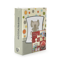 Фотоальбом 100ф 10X15см, ПП карм. 64431/LM-4R100