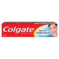 Зубная паста Colgate Бережное отбеливание, 50 мл