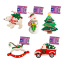 Украшение елочное (1 шт.) "Xmas Toys" 11,5х9 см, полимерная глина,