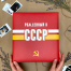 Фотоальбом семейный на 50 магнитных листов 23х28 см, "USSR time" СССР,