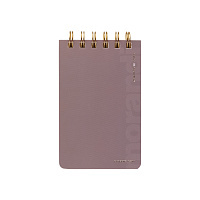 БЛОКНОТ НА ГРЕБНЕ «CUTE JOURNAL» A6-, BV, 100 Л. "МОРАНДИ" ЛИНЕЙКА