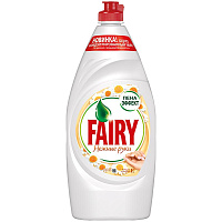 Средство для мытья посуды FAIRY Нежные руки, 900мл, Ромашка и витамин Е