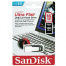 Флеш-диск 16 GB, SANDISK Ultra Flair, USB 3.0, металлический корпус,