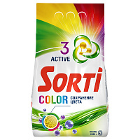 Порошок для машинной стирки Sorti "Color", 6кг. 803-5