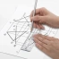 Линейка пластиковая 20 см BRAUBERG, справочная, тригонометрия, 210898