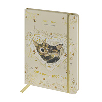 ЗАПИСНАЯ КНИЖКА "МЕГАПОЛИС ЖУРНАЛ" А5, 100 Л. НА РЕЗИНКЕ, "ПРОСТО ЛЮБОВЬ", ЛИНЕЙКА