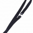 Шнур для бейджа Durable 8137-01 44х2см карабин+боковой замок шнур:черный