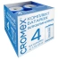 Батарейки алкалиновые КОМПЛЕКТ 4 шт., CROMEX (КРОМЕКС) Alkaline, C (LR14, 14А),
