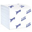 Бумага туалетная листовая 250 шт., PROtissue (T3) PREMIUM, 2-слойная, белая,