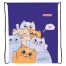 Мешок для обуви ПИФАГОР, 1 отделение, 42х34 см, "Cats greetings",