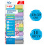 Салфетки из МИКРОФИБРЫ 30 х 30 см PASTEL COLOUR, big pack, КОМПЛЕКТ 10 штук, 180