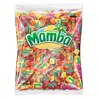 Конфеты жевательные MAMBA Ассорти, 1000 г, 09025А00000095
