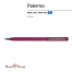 Ручка шариковая BRUNO VISCONTI "Palermo", бордовый металлический