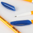 Ручка шариковая синяя "Darvish" корпус оранжевый