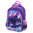 Рюкзак ПИФАГОР SCHOOL, 1 отделение, 3 кармана, "Magic kitty", 38x28х14