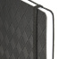 Блокнот А5 138x213 мм, BRAUBERG "Tissage", под кожу, 80 л., резинка,