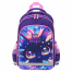 Рюкзак ПИФАГОР SCHOOL, 1 отделение, 3 кармана, "Magic kitty", 38x28х14