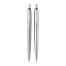 Набор PARKER "Jotter Stainless Steel CT": шариковая ручка синяя и