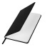 Блокнот А5 138x213 мм, BRAUBERG "Basic", под кожу, 80 л., клетка,