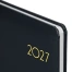 Еженедельник датированный 2027, А5, 145х215 мм, BRAUBERG "Select",
