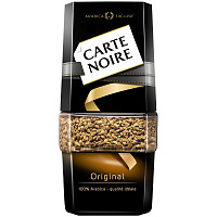 Кофе растворимый Carte Noire, 190г, стеклянная банка: