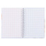 Блокнот МАЛЫЙ ФОРМАТ А6, 80 л., гребень, твердый картон, клетка 2 цв., HATBER,