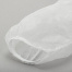 Халат одноразовый белый на кнопках КОМПЛЕКТ 10 шт., XXL, 110 см, резинка, 25