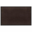 Коврик придверный 50х80 см, КОРИЧНЕВЫЙ, влаго-грязезащитный, 300 г/м2, рубчик,