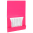 Папка на резинках А4 BRAUBERG PIXEL, маджента, до 300 листов, 0,5 мм, 273043