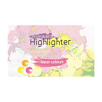 НАБОР ИЗ 3-х ТЕКСТОВЫДЕЛИТЕЛЕЙ "ВЕСНА", ЖЕЛТЫЙ, РОЗОВЫЙ, ОРАНЖЕВЫЙ