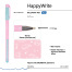РУЧКА "HappyWrite. Зефирные животные. Единорожки" 0.5 ММ, СИНЯЯ