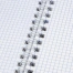 Тетрадь А4, 120 л., BRAUBERG, гребень, клетка, глянцевый лак, "Цветы",