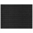 Коврик придверный 45х60 см, ЧЕРНЫЙ пластиковый грязезащитный, толщина 10 мм,