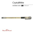 РУЧКА "CrystalWrite" ШАРИКОВАЯ, 0.38 ММ, ЧЕРНАЯ
