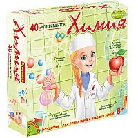 Французские опыты Науки с Буки Bondibon Химия(40 экспериментов), арт. 3060-L
