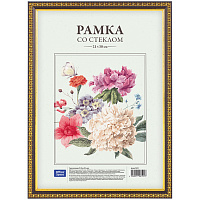 Рамка пластиковая 21*30см, № 9, венге: 234019 штр.: 4680211081027