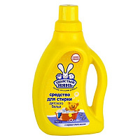 Жидкий стиральный порошок Ушастый НЯНЬ С первых дней жизни, 1,2 л