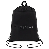 Мешок для обуви BRAUBERG, с петлёй, карман на молнии, 47х37 см, "Minimal", 274636