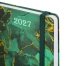 Ежедневник датированный 2027 с резинкой, 145х203 мм, А5, BRAUBERG, твердый,